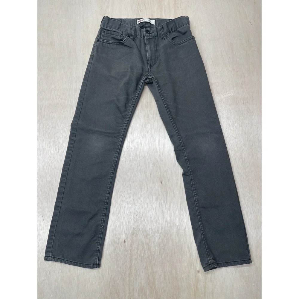 Levi's 511 slim dark Gray wash 16‎ Regular 28x28 Boys Denim Jeans